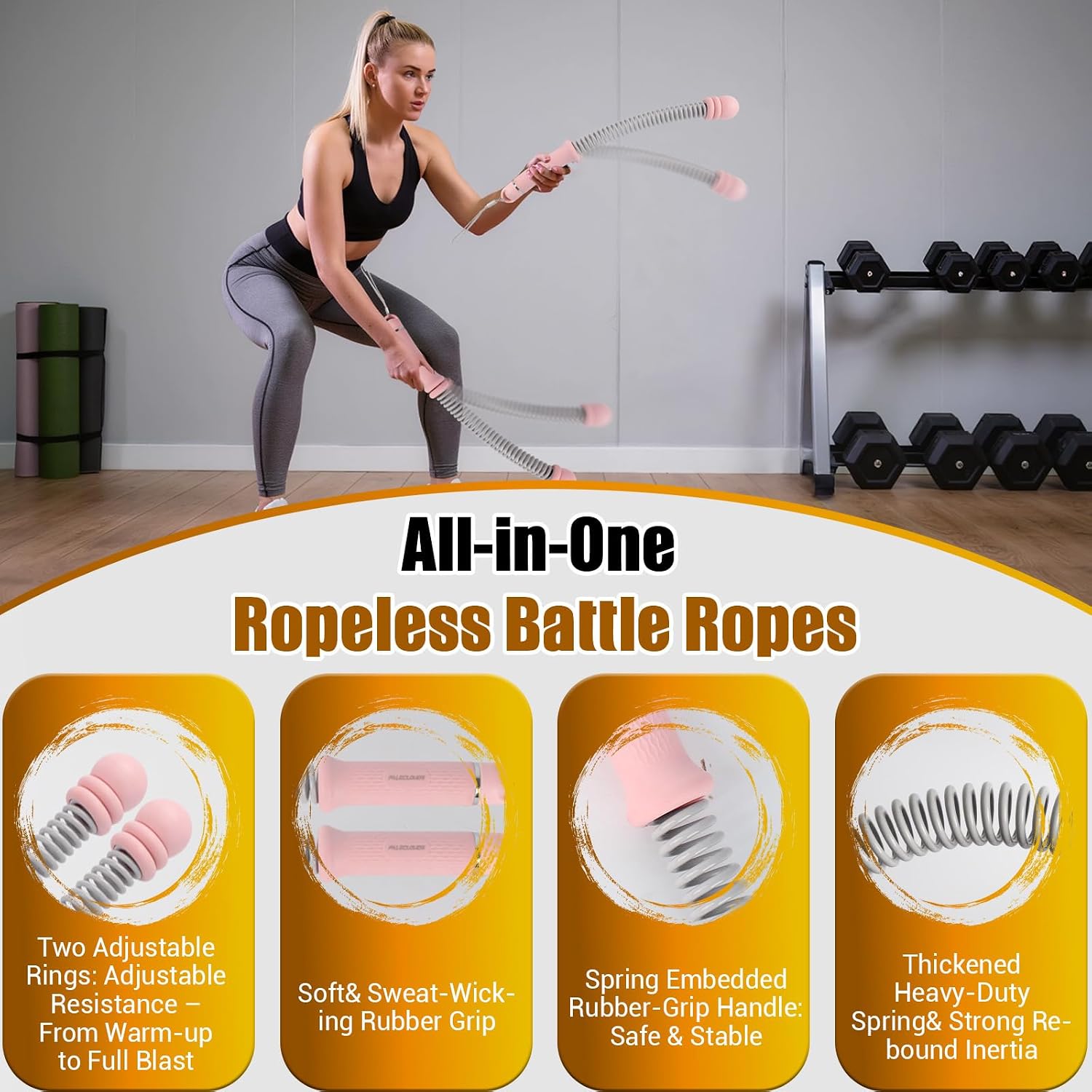 حبال تدريب محمولة بدون حبال، ح - مراجعة Home Gym Portable وسعره