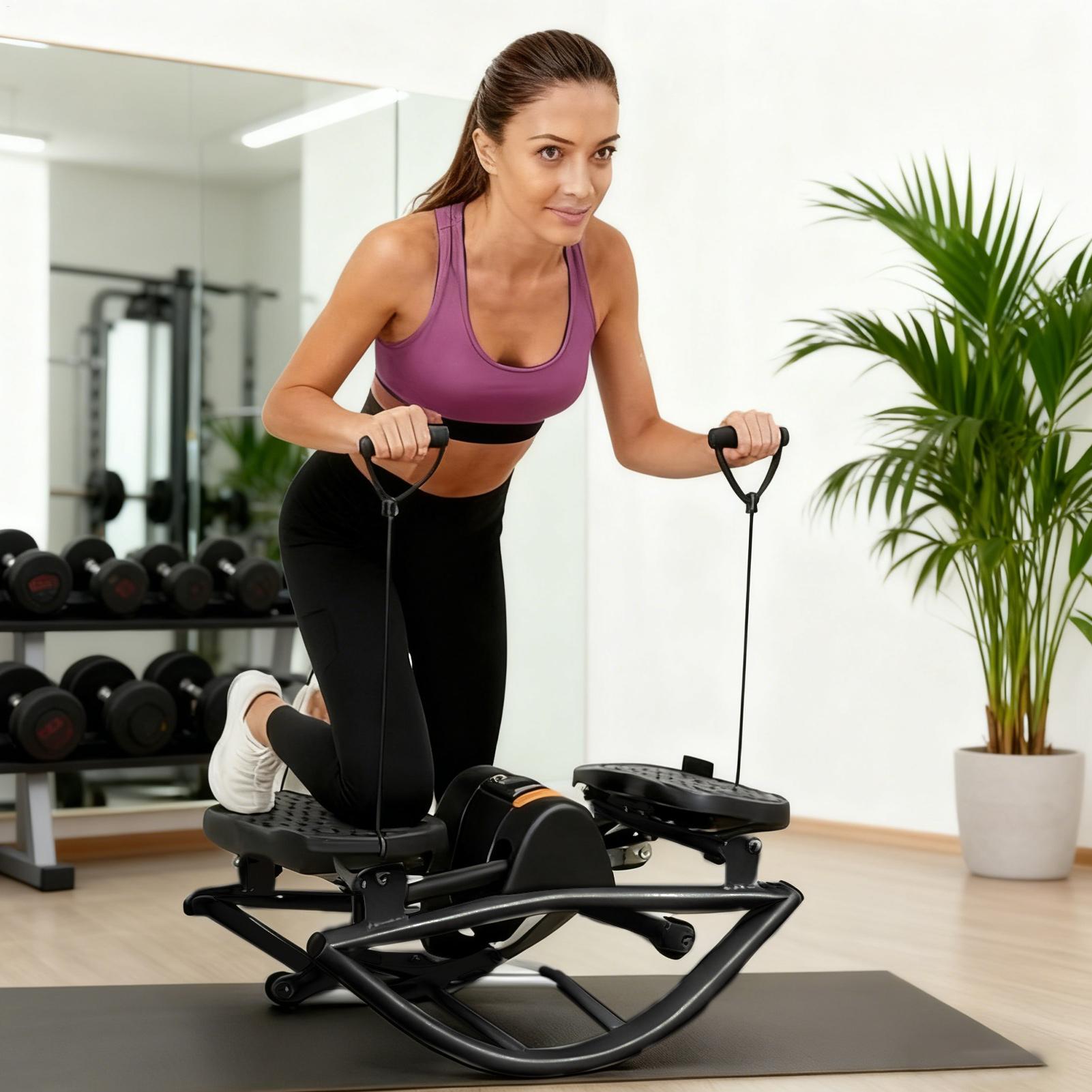 معدات تمارين روك ستيبر المحمول - مراجعة Home Gym Routine وسعره